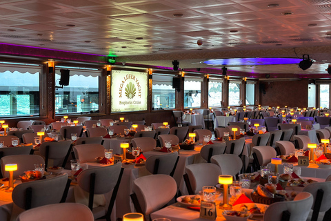 Istanbul: Bosphorus Dinner Cruise with Live Entertainment Bosphorus Dinner Cruise, Soft Drink w/ Transfer