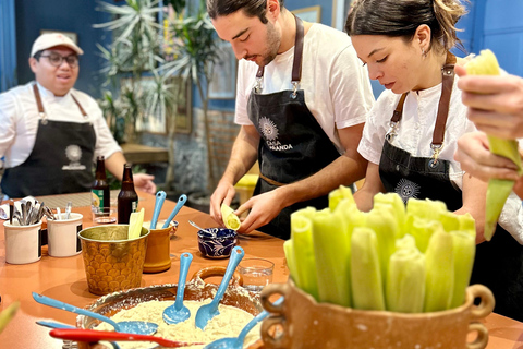 Mexico City: Cooking Class & Market Tour at Casa Jacaranda