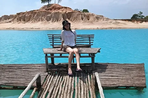 Bintan: Guidad tur till Bintanöknen och Blå sjön