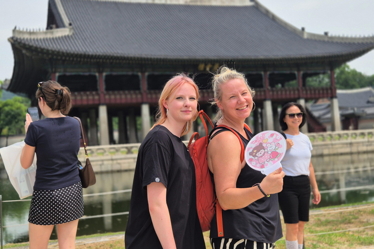 Seoul: Gyeongbok Palace, Insadong & N Seoul Tower [Morning Tour] Gyeongbok Palace, Insadong