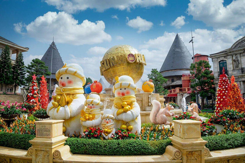 Da Nang: Ba Na Hills, Golden Bridge & Fantasy Park Adventure Group Tour