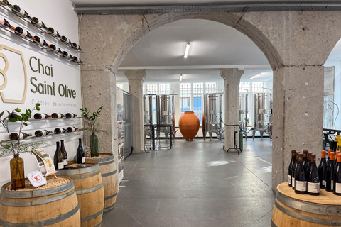 Lyon: Tour and Wine Tasting at Chai Saint Olive Lyon: Tour and Food Tasting at Chai Saint Olive