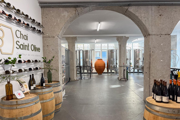 Lyon: Tour and Wine Tasting at Chai Saint Olive Lyon: Tour and Food Tasting at Chai Saint Olive