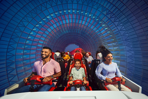 Dubai: Abu Dhabi Mosque and Ferrari World Tour with Tickets