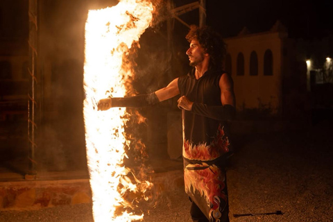 Hurghada: Tent Village Camp ATV Ride, Camel, BBQ Dinner Show Tent Village Camp ATV Ride + Dinner&Show (Group Tour)