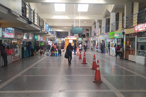 From Cusco : Transfer to the bus terminal