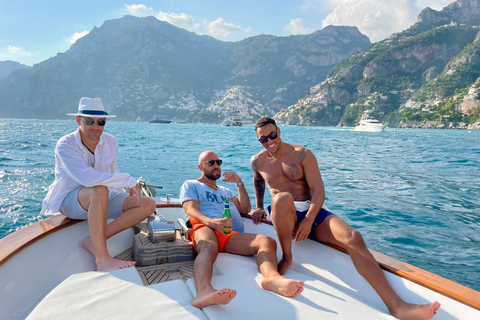 4 heures de bateau privé au départ de Positano