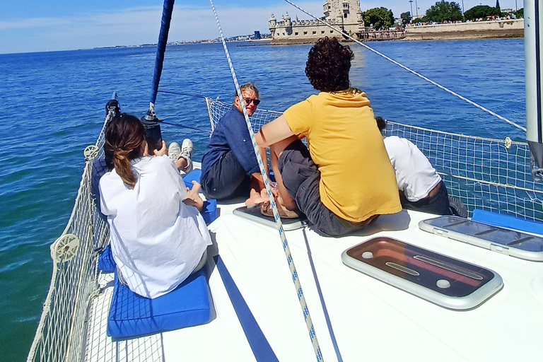 Lissabon: Dag- och solnedgångstur på floden Tagus