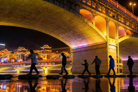 Zhangjiajie Night Sightseeing Tour with Dinner or Massage Zhangjiajie Night Sightseeing Tour with Massage