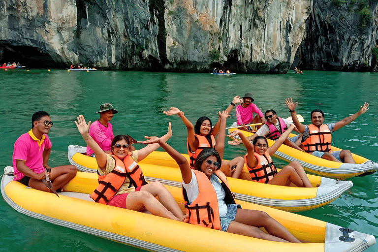 Phuket: James Bond Island Sea Canoe with Sunset by Big Boat Day Trip with Shared Transfer Excluding National Park Fee