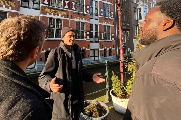 Amsterdam : Visite guidée d'Anne Frank à piedVisite de groupe en anglais (sans entrée dans la maison)