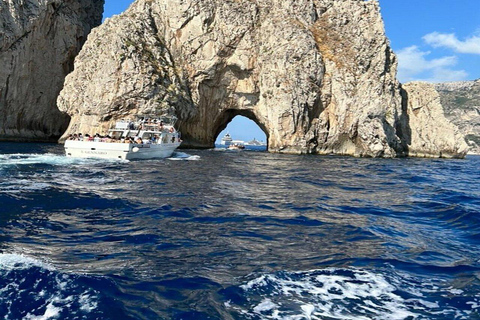 Capri First to Blue Grotto Full Day SmallGroup from Sorrento Private Tour Option