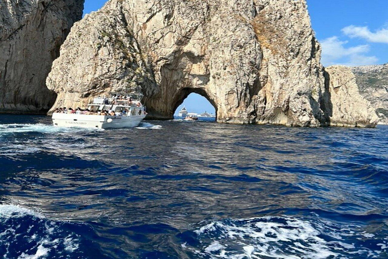 Capri First to Blue Grotto Full Day SmallGroup from Sorrento Private Tour Option