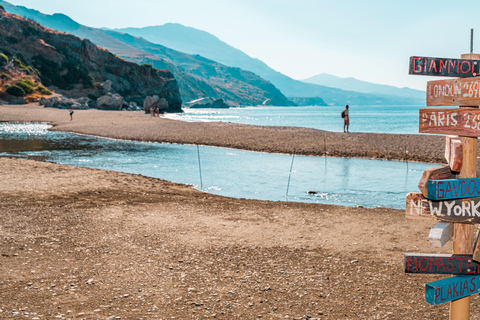 Heraklion: Kourtaliotiko Gorge, Preveli Beach Tour & Kalypso
