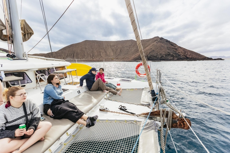 Fuerteventura: tour de 4 horas navegando de la isla de LobosTour en barco de 4 horas por la isla de Lobos - solo adultos