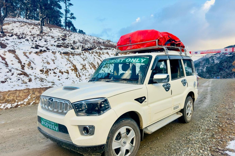 Viagem de 2 dias a Jomsom e Muktinath com vista para o deserto