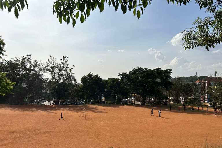 Kampala: Sports, Board, Football/Soccer Game in Kampala Slum