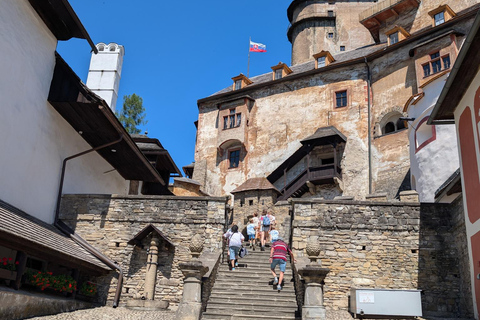 from Zakopane: Orava Castle & Demanovská Cave Day Trip