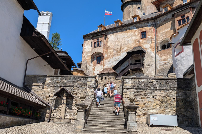 from Zakopane: Orava Castle & Demanovská Cave Day Trip