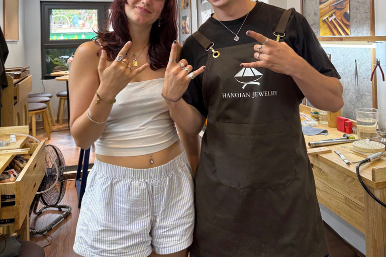 Vietnam: Silver Jewelry-Making Workshop in Hanoi Small Group Tour