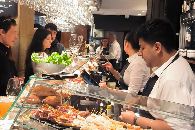 San Sebastián: tour dei pintxo con un ex chef e abbinamenti di vini