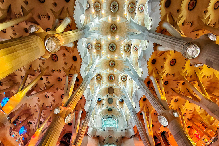 Visite privée de la Sagrada Familia avec billet d'entrée en anglais