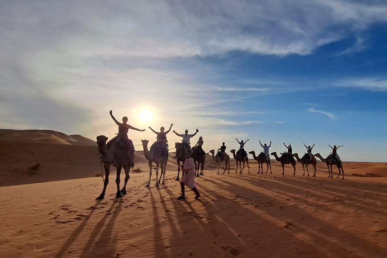 Marrakesh: Sahara Desert Tour From Marrakech 3D2N & Glamping Private Luxury Tour