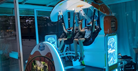 Skywalk Makarska VR-Gleitschirmflug