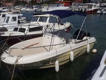 Krk: Boot huren Cap Camarat