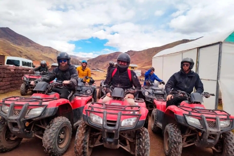 Cusco: Excursie Raimbow Berg Vinicunca in ATVVerken de berg van 7 kleuren Vinicunca ATV (quads)