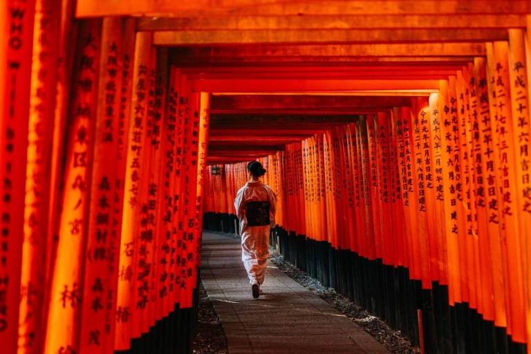 Excursion d'une journée à Kyoto et Nara depuis Osaka/Fushimi Inari, Arashiyama