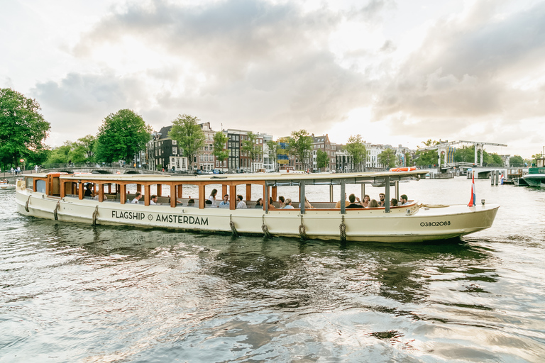 Amsterdam : Croisière classique avec option fromage et vinLieu de rendez-vous à la gare centrale sans fromage ni boissons