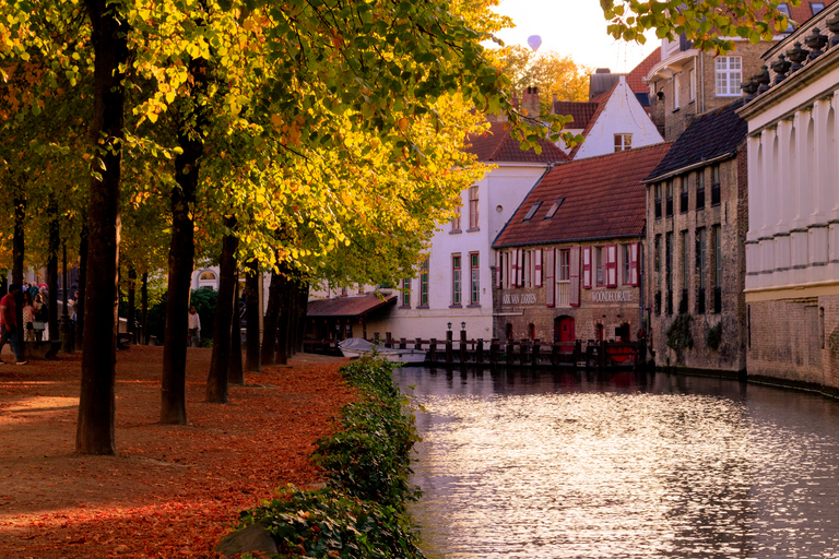 Bruges: Guided boat trip and walk