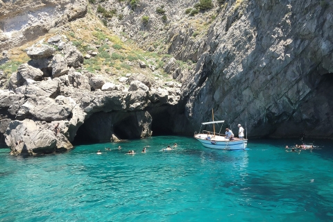 Von Sorrento nach Capri und Positano: Private BootstourVon Sorrento nach Capri & Positano: Private Schnellboot-Tour