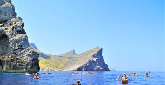 Mallorca: Kajaktour zum geheimen Strand mit Schnorcheln