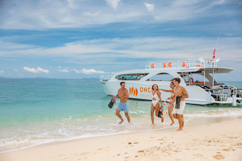 Phuket 5 Islands: Phi Phi & Bamboo+Snorkeling+After-Sun SPA Phi Phi & Khai Islands by Speedboat & Snorkeling