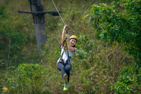 Angkor Zipline and Temple Tour with SunsetPrivate Tour