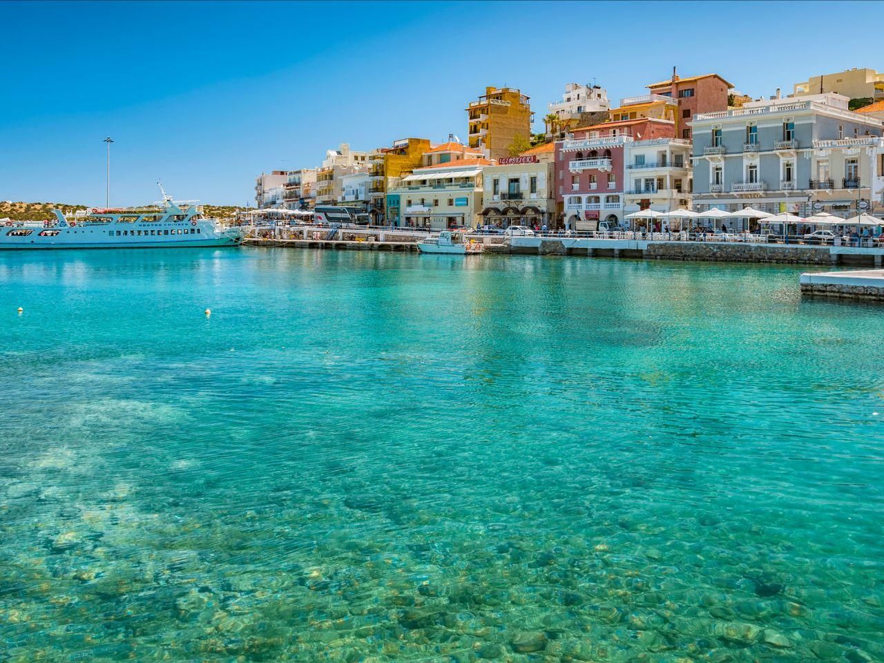 Ab Heraklion: Agios Nikolaos & Voulismeni-See mit Abholung