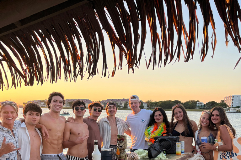 Folly Beach: Tiki Boat Cruise with BYOB Option