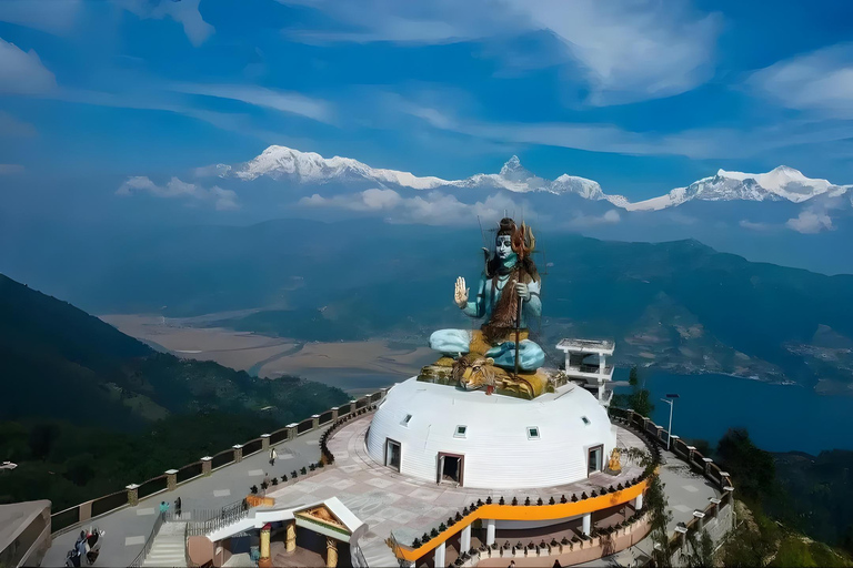 Z Katmandu: 3-dniowa wycieczka do Pokhary z rejsem łodzią po jeziorze Phewa