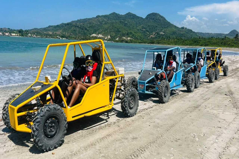 Puerto Plata: ATV Tour with Jungle, Beach, and Cocktails Amber Cove: ATVs Fun Tour