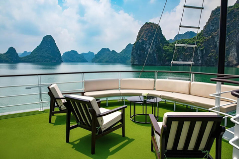 Ha Long Bay With Private Car & Private Luxury Crruise Ha Long Private Cruise & Private Car & Private Guide - 10h