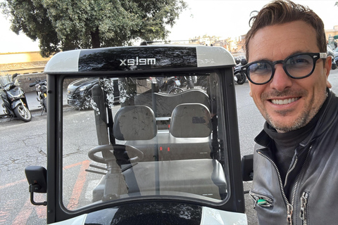 Rome in Grand Style: Luxury Golf Cart Tour through History and Beauty Rome in Grand Style: Luxury Golf Cart Tour of History and Beauty