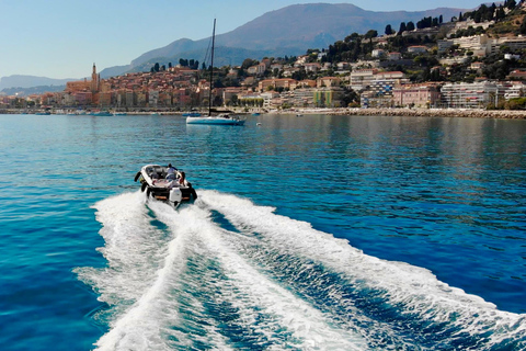 Menton: Boat rental with skipper Menton: Boat rental with skipper - 2 hours