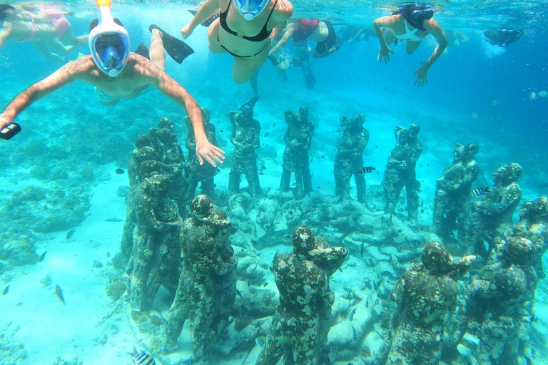 Depuis l&#039;île de Gili : Après-midi de plongée avec masque et tuba 3 îles