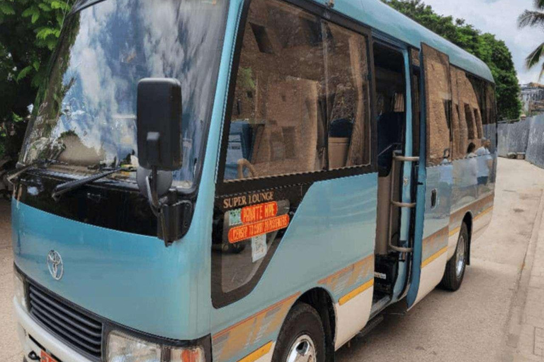 Zanzibar: Airport Private Transfer to/from Hotel Reliable Transfer Between Zanzibar Airport and Paje