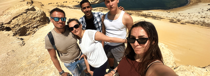 Au départ du Caire : nuit en camping dans l'oasis d'El-Fayoum