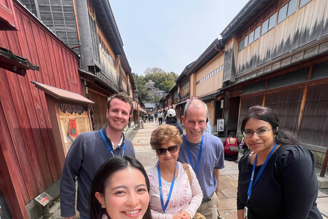 Kanazawa:Gold Leaf Experience, Geisha District & Matcha Tour