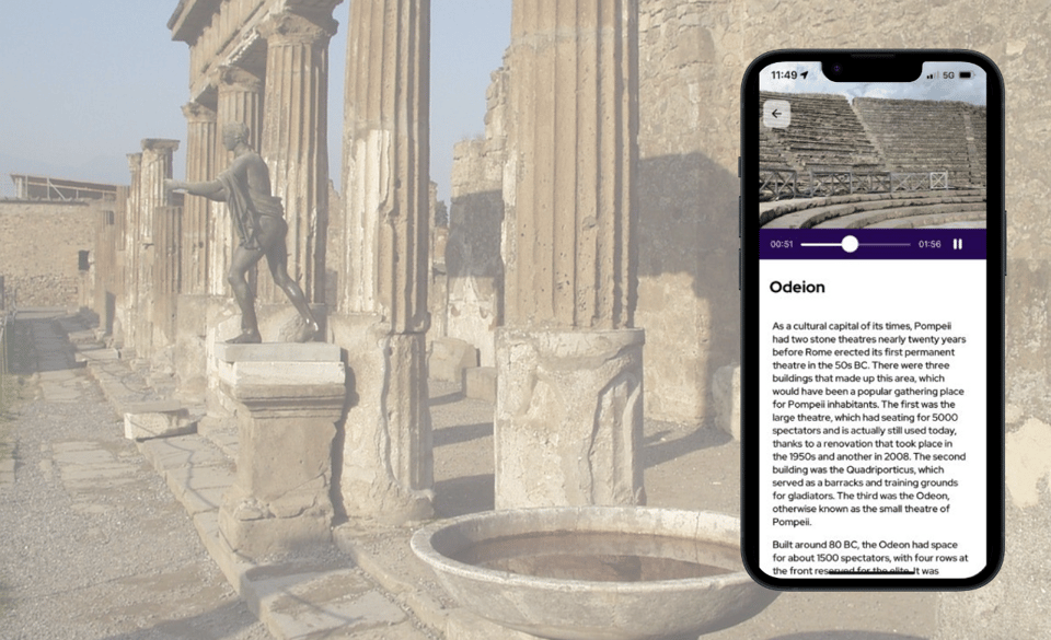 Pompeii: Entry Ticket with Digital Audio Guide | GetYourGuide