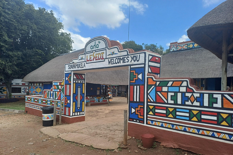 Visita a la aldea cultural de Lesedi